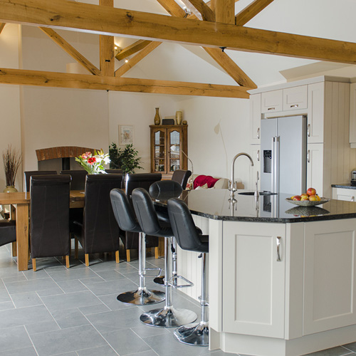 Client Project Kitchen A Frame Roof 1